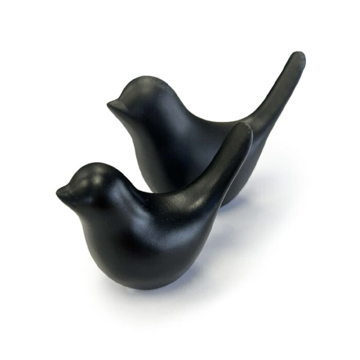 Ceramic Bird Small - Black