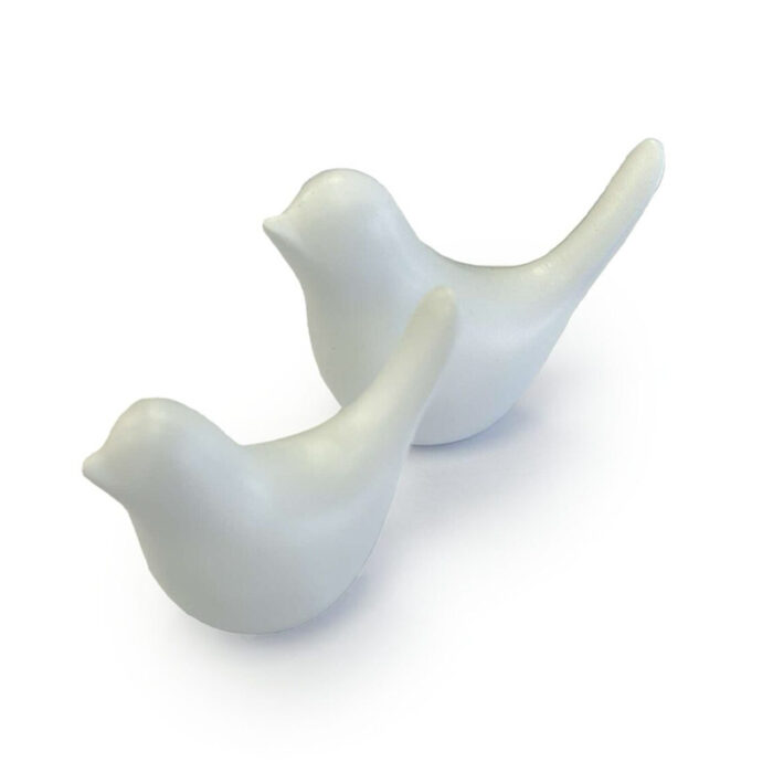 Ceramic Bird Small - White