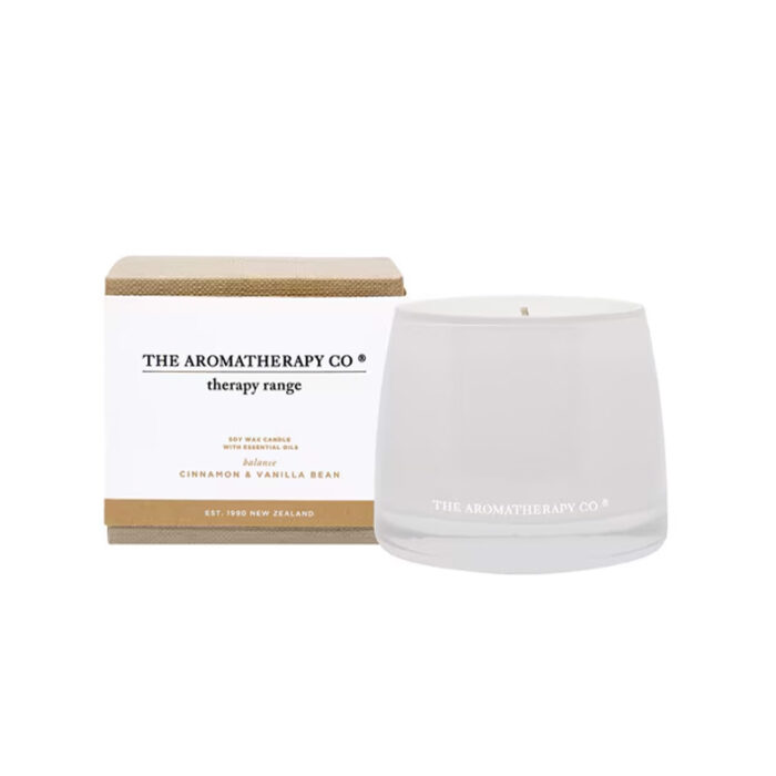 Aromatherapy Co. Balance Candle - Cinnamon and Vanilla Bean