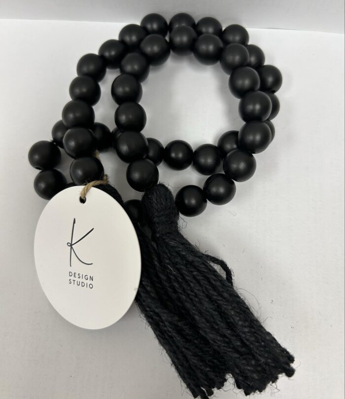 Wooden Beads Small - Black