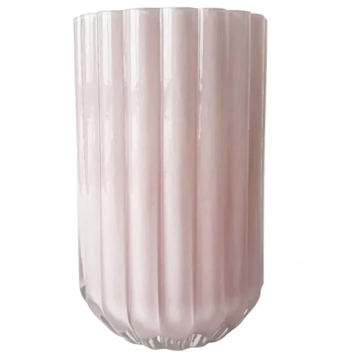 Blake Glass Vase - Pink