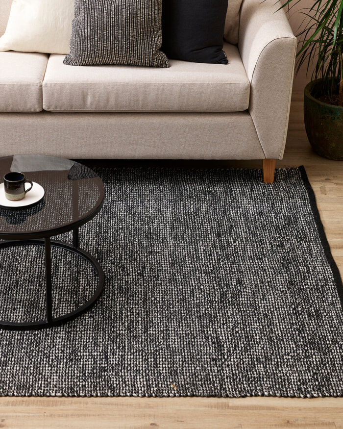 Freya Rug - Black/White - Image 2