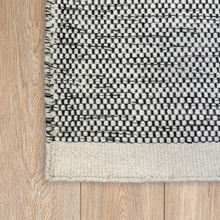Halsey Rug - Black - Image 2
