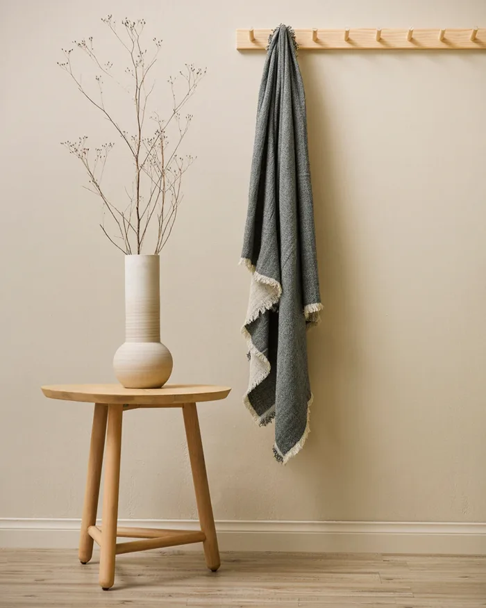 Papyrus Throw - Olive - Image 2