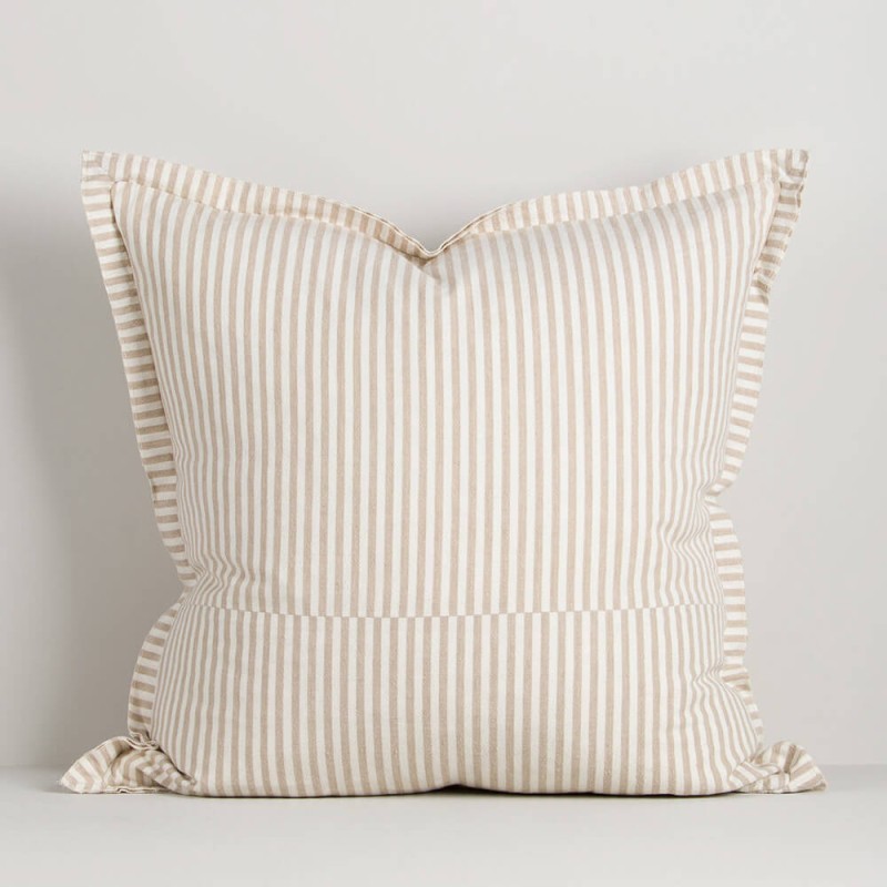 Rowan Cushion - Oat Stripe