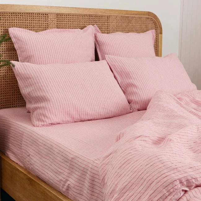 Lurline Co. - European Flax Linen Pillowcase Pair - Positano