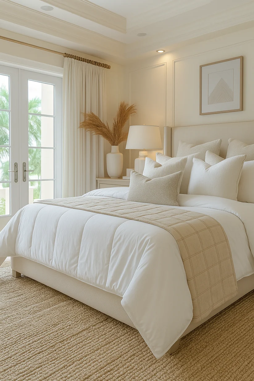 Stonewashed Organic Cotton Quilt - Natural - Image 2